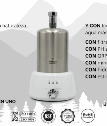 Llega al mercado español un innovador purificador de agua