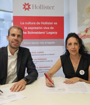 La Sociedad Española de Enfermería experta en estomaterapia y Hollister firman un acuerdo pionero para la certificación y reconocimiento de consultas de ostomía en humanización