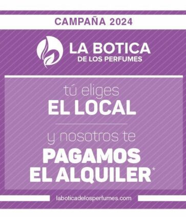 La Botica de los Perfumes, la franquicia que paga el alquiler del local