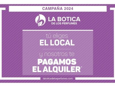 La Botica de los Perfumes, la franquicia que paga el alquiler del local