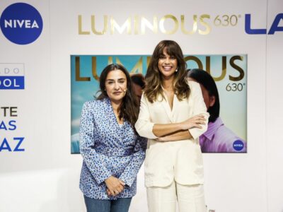 NIVEA presenta su ingrediente antimanchas más eficaz de Luminous630®, con Candela Peña y Lara Álvarez