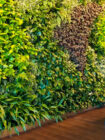 Ideas creativas para combinar elementos naturales con jardines verticales artificiales