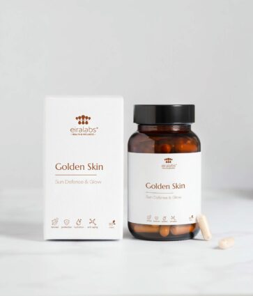 Golden Skin Sun Defense & Glow de Eiralabs: el secreto para un bronceado 4 veces más rápido, duradero y uniforme y una piel protegida desde el interior