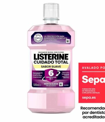 Listerine explica la importancia de una correcta salud oral