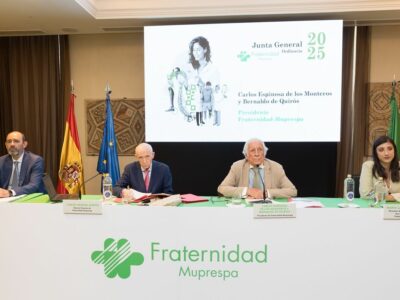 Fraternidad-Muprespa aumenta sus ingresos por cuotas un 13,5% con respecto al ejercicio anterior y aporta a la Seguridad Social 9,7 millones de euros