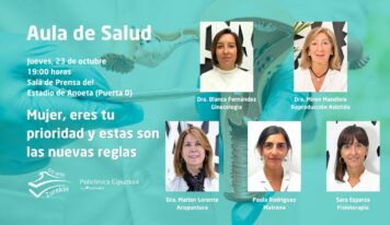 Nuevo Aula de Salud de Policlínica Gipuzkoa: ‘Mujer, eres tu prioridad y estas son las nuevas reglas’