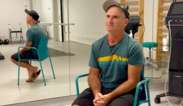 Aitor Francesena inicia su rehabilitación en Policlínica Gipuzkoa tras ser intervenido del hombro