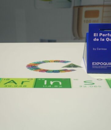 Carinsa crea el perfume de la química para celebrar el 60 aniversario de Expoquimia