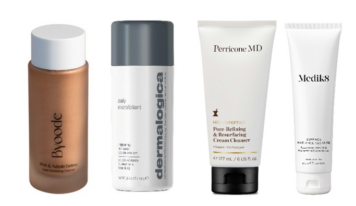Los expertos en cuidado de la piel recomiendan la incorporación de limpiadores con exfoliantes tras el verano